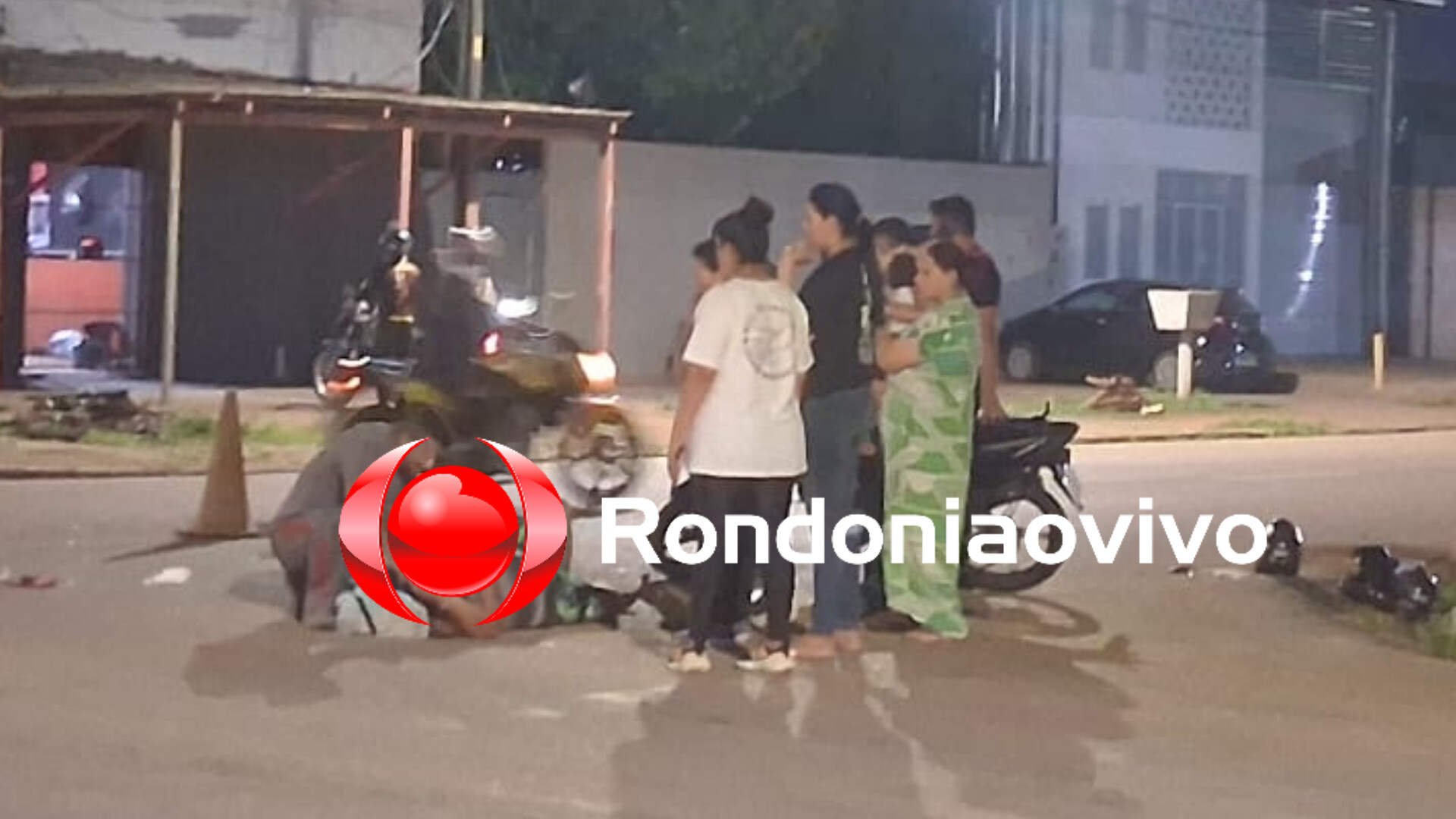 URGENTE: Moto aplicativo e passageiro sofrem grave acidente em Porto Velho 