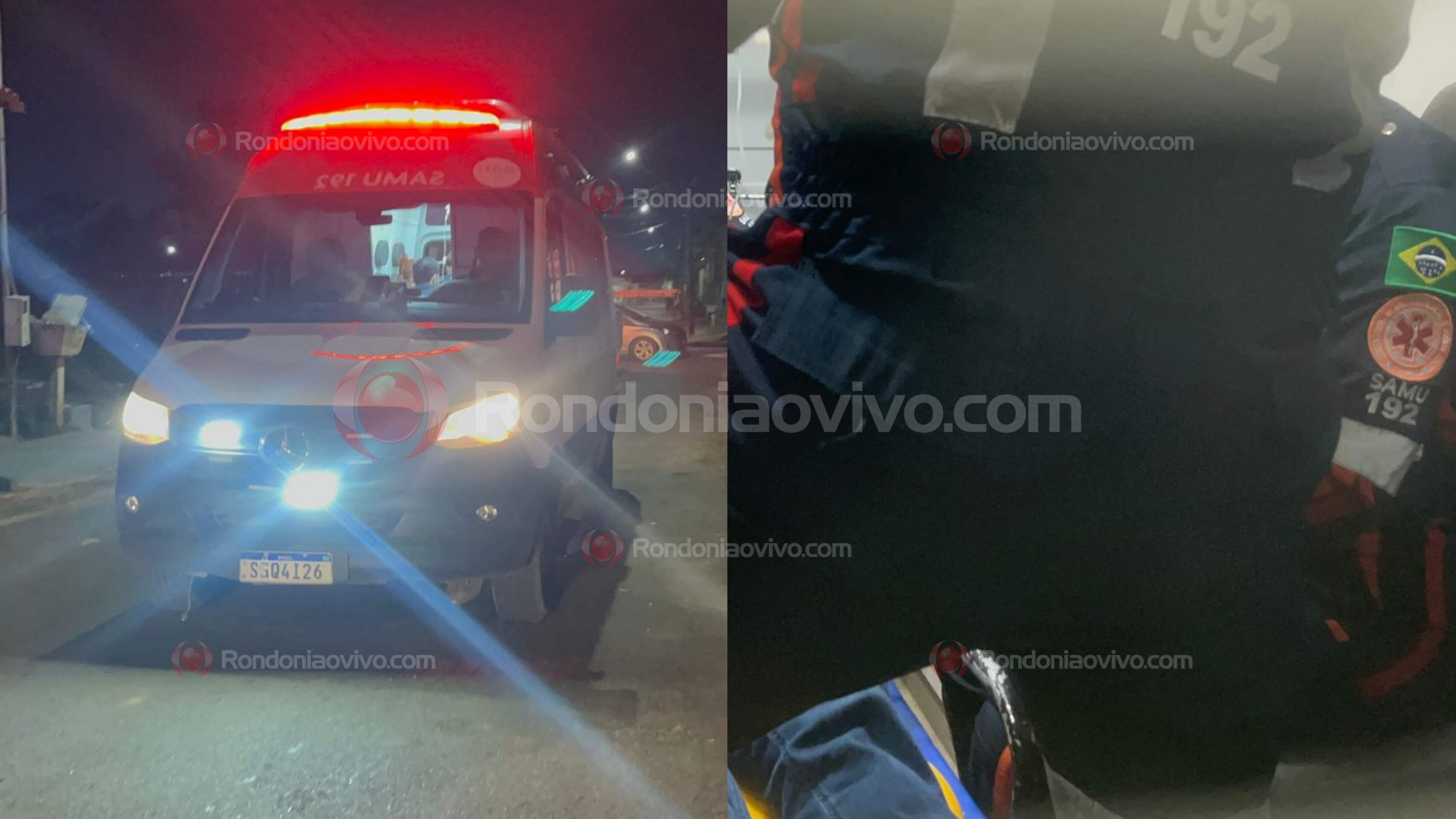 URGENTE: Homem é atacado com golpes de facão no Cristal da Calama 