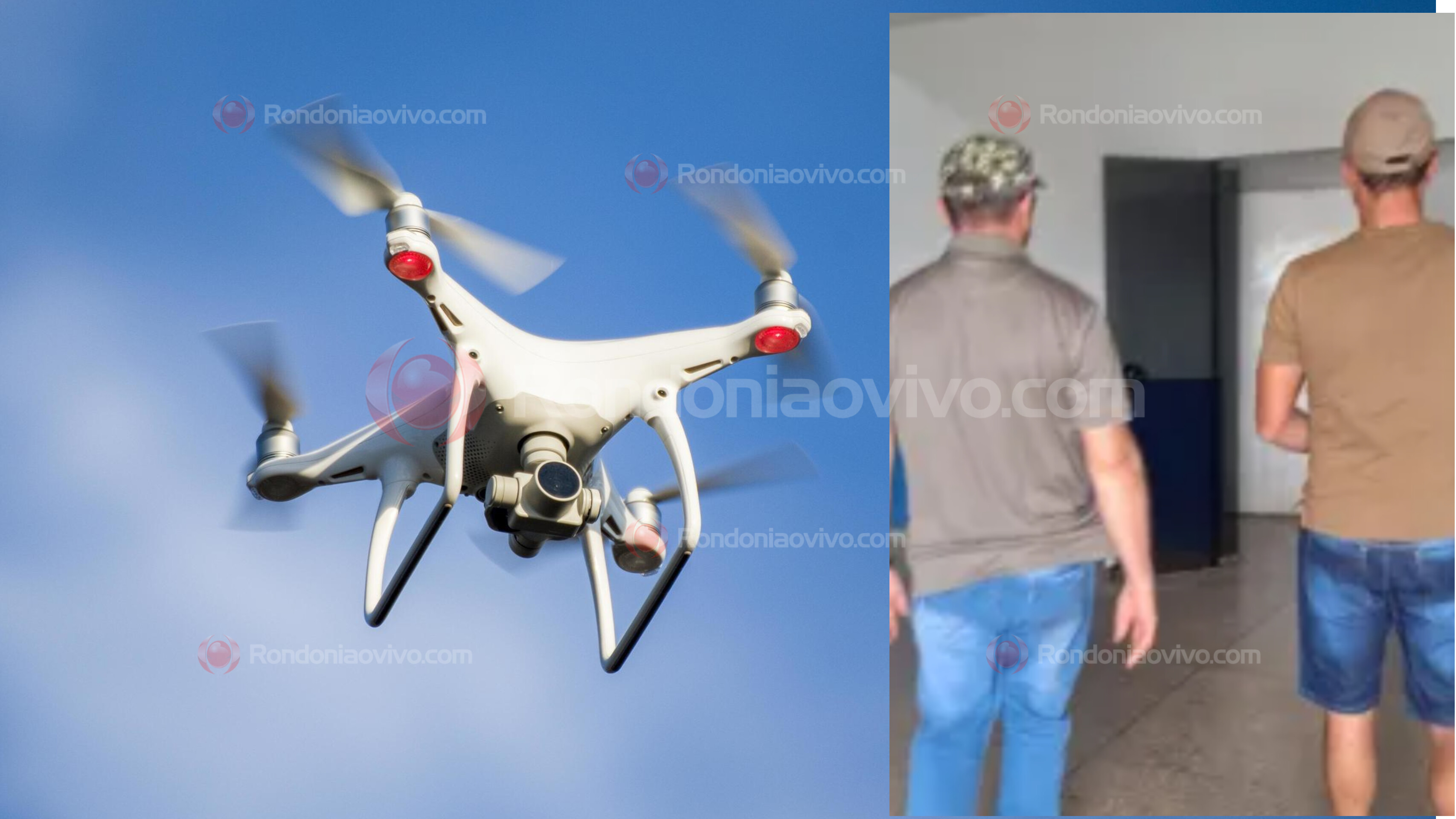 DESCUMPRIU MEDIDA: Polícia prende homem que usava drone para vigiar ex-mulher 