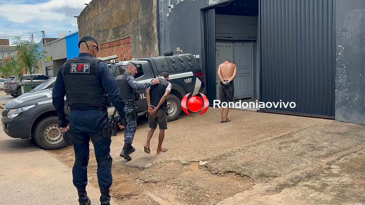 CONFESSOU: Funcionário de sucataria é preso acusado de tráfico de drogas 