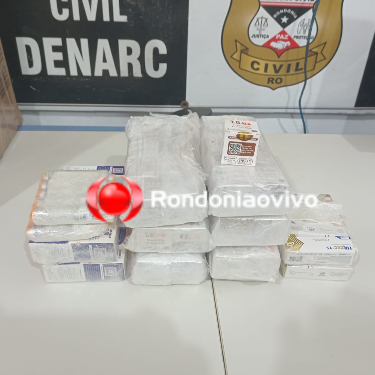 EMAGRECEDOR: Operação do Denarc apreende várias ampolas de Mounjaro 