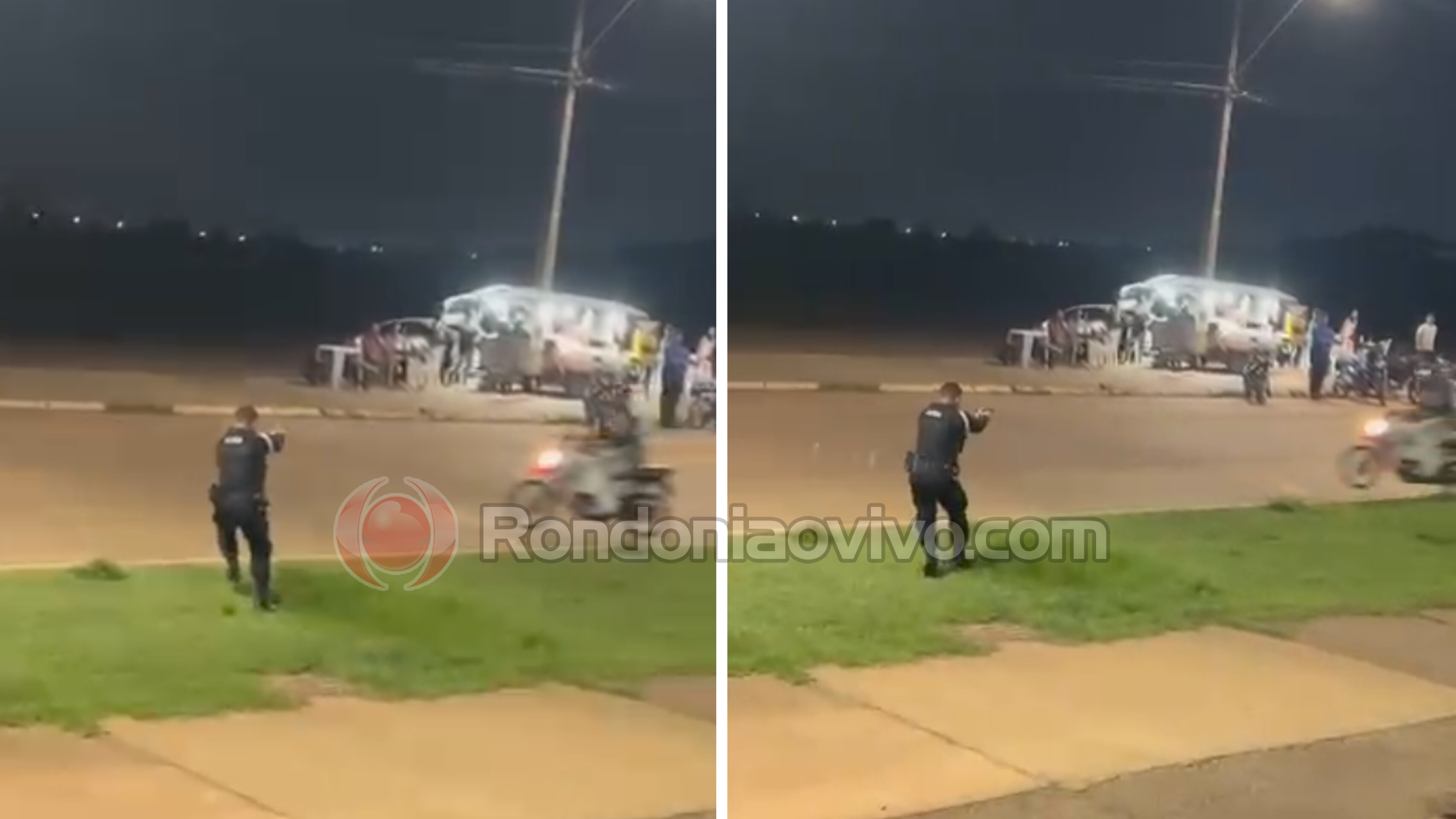 VÍDEO: Novas imagens mostram atropelamento de policial no Espaço Alternativo 