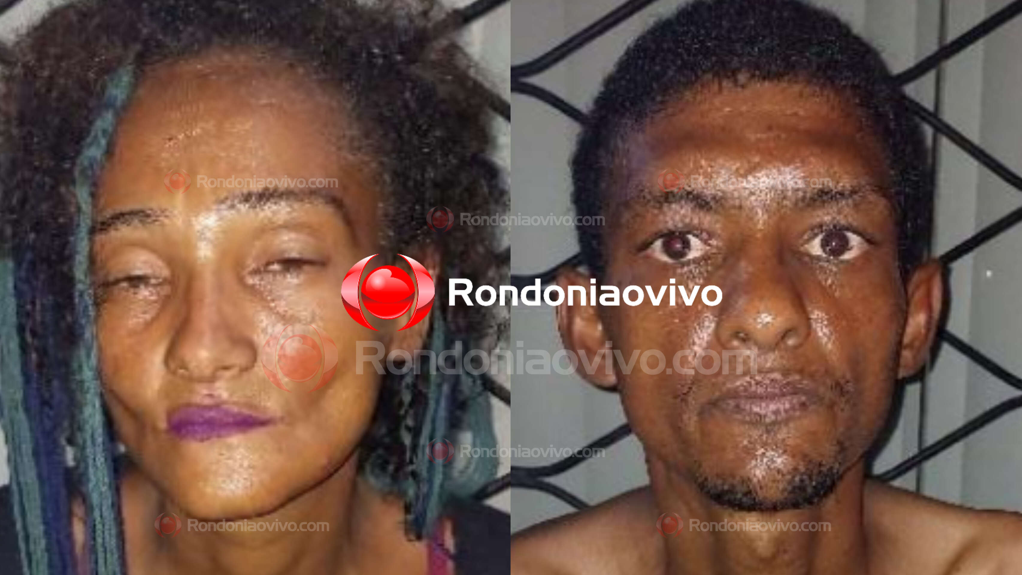 CAÍRAM JUNTOS:  Casal foragido é preso pela Força Tática na região Central 