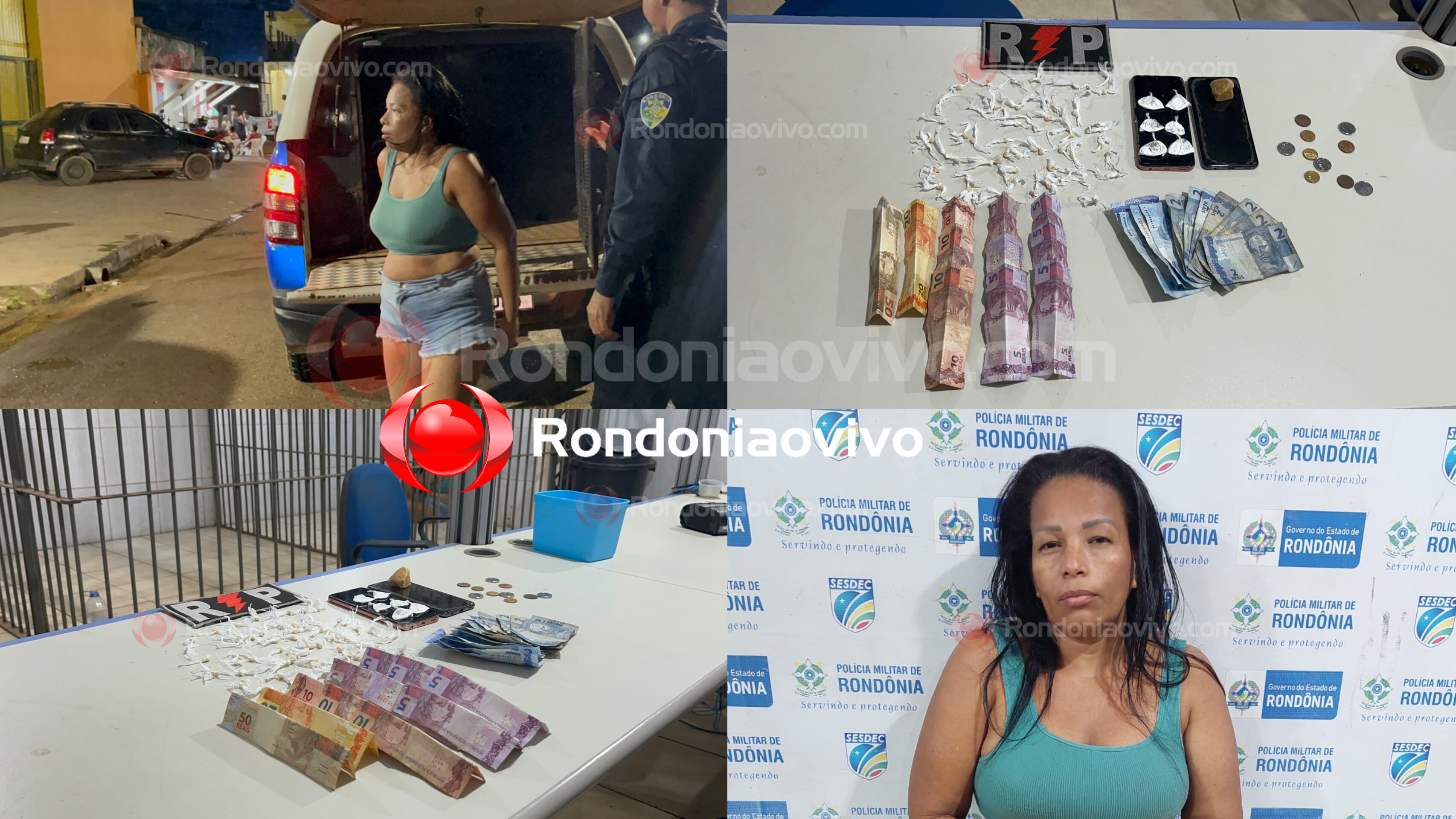 'BOCA DA BIA': Equipe do sargento Machado fecha  ponto de venda de drogas chefiado por mulher 