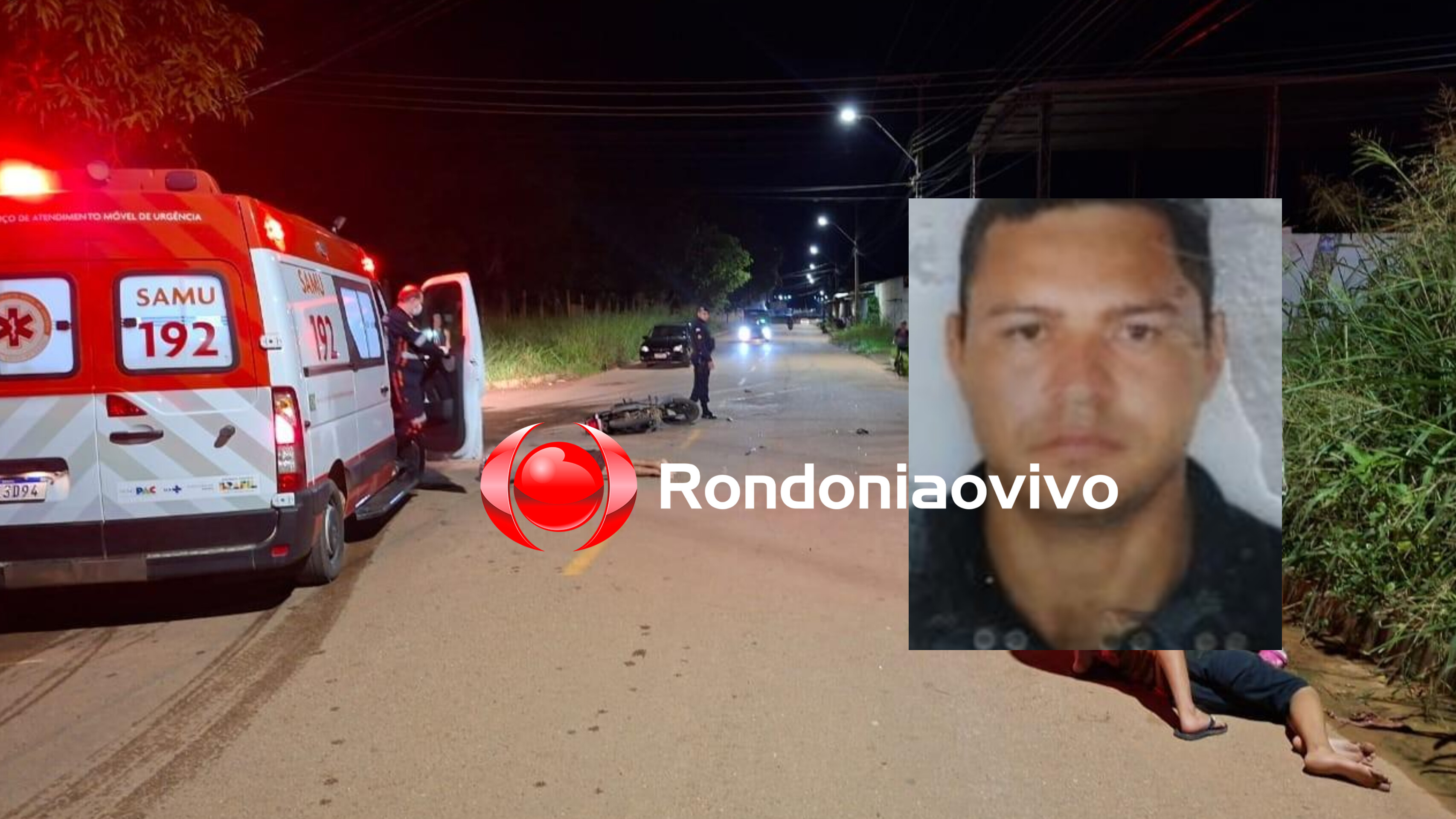 URGENTE: Motociclista morre após acidente; PM prende venezuelano embriagado 