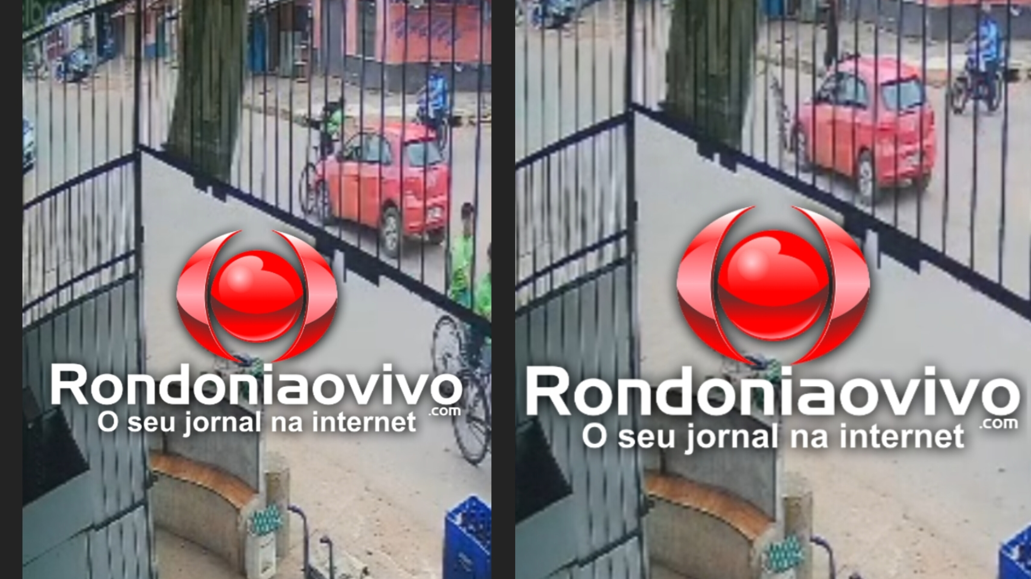 VÍDEO: Câmera de segurança flagra atropelamento de ciclista na zona Leste