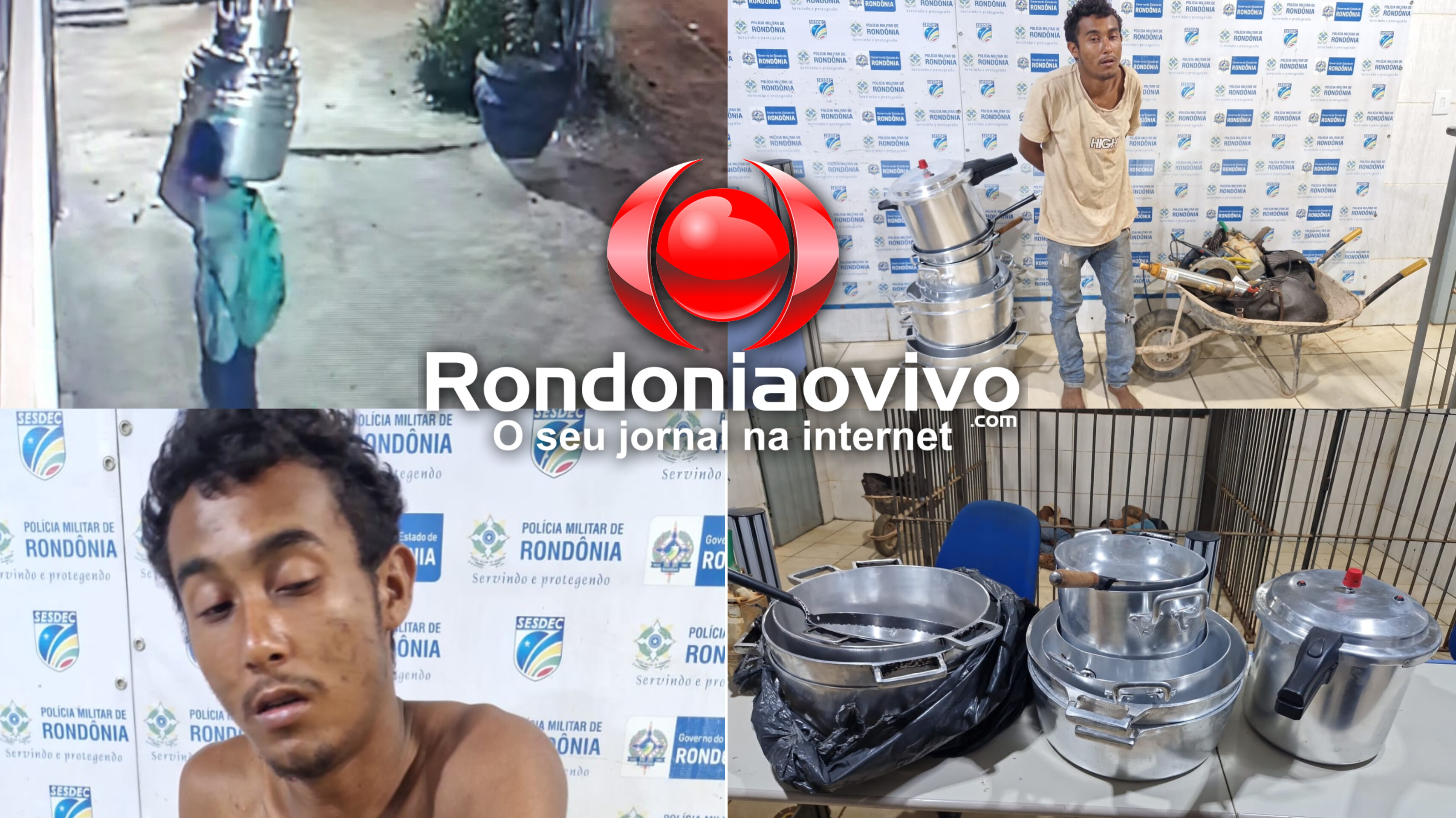 VÍDEO: Acusados de arrastão em restaurante são presos pela PM