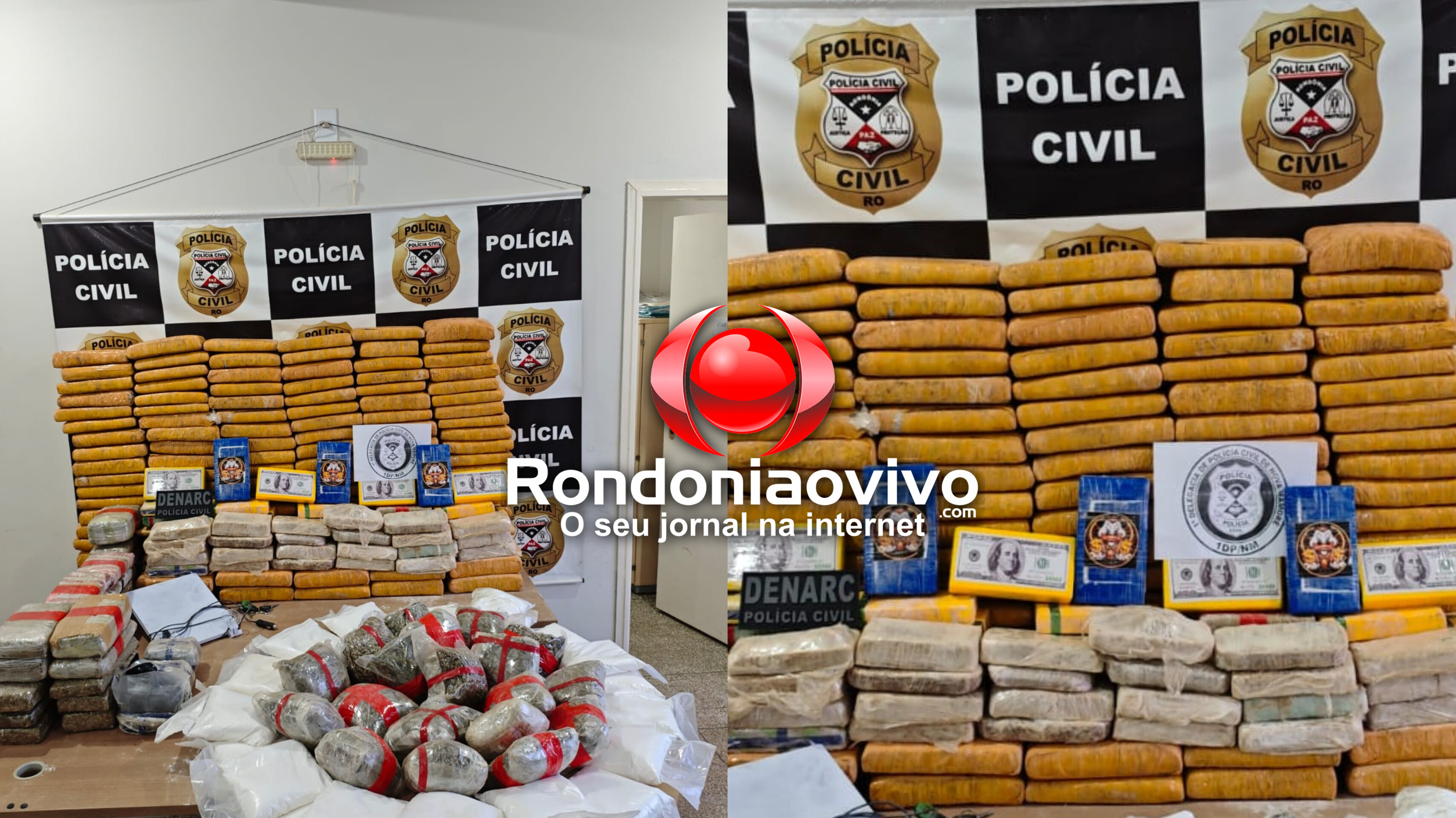 TIROTEIO NA FRONTEIRA: Após confronto a tiros, Polícia Civil apreende 244 quilos de drogas