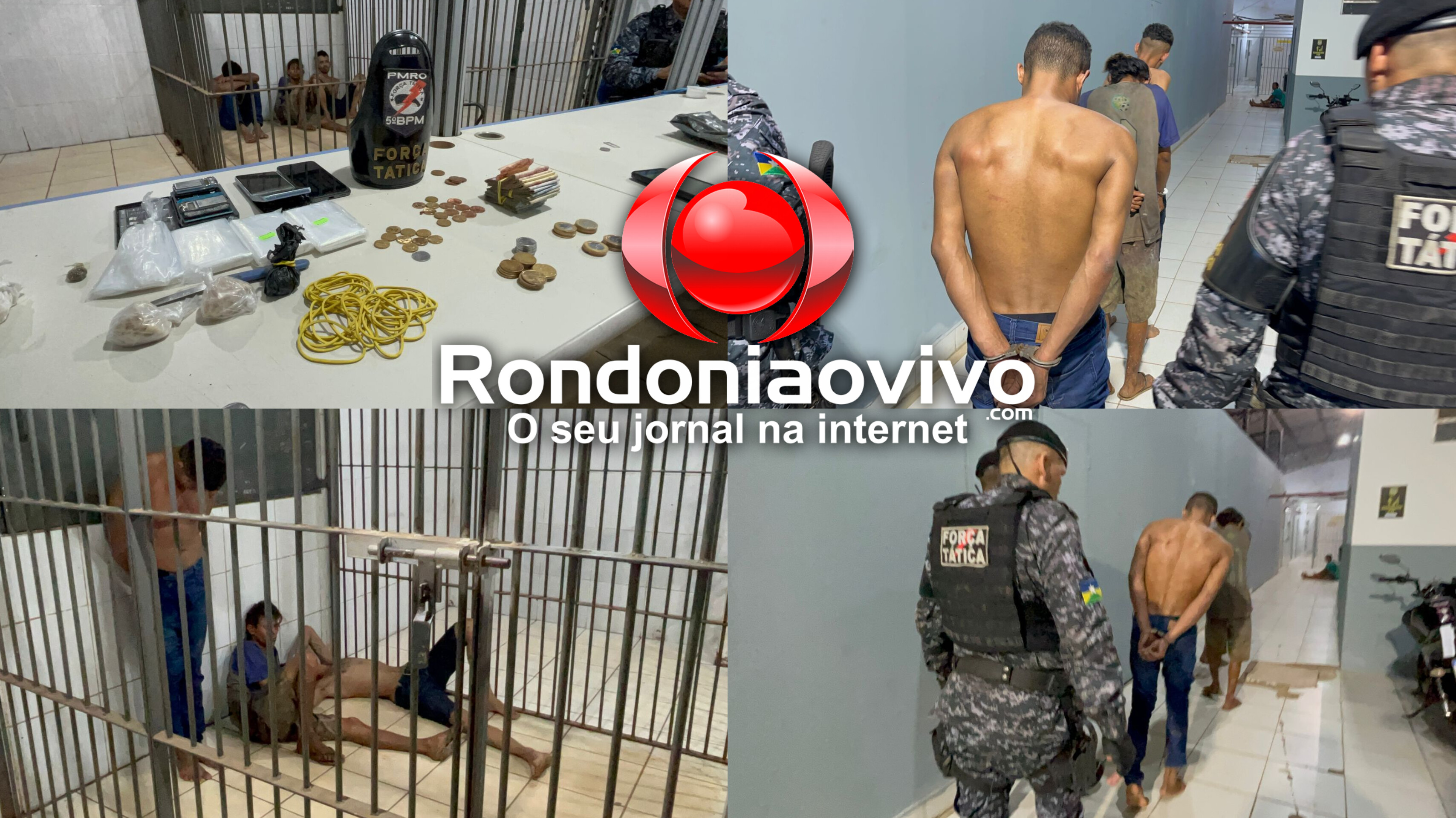 NO APONIÃ: Força Tática flagra comércio de drogas e três são presos