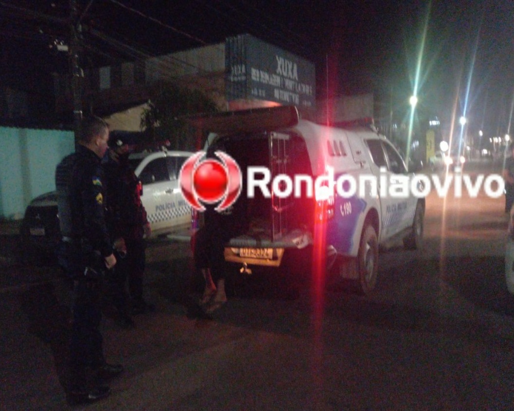 PERSEGUIÇÃO: Agiota em Corolla é preso após sair de boca de fumo e tentar fugir da PM