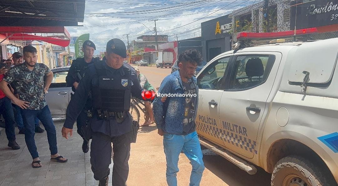 URGENTE: Ladrão acusado de furto em comércio é surrado por populares