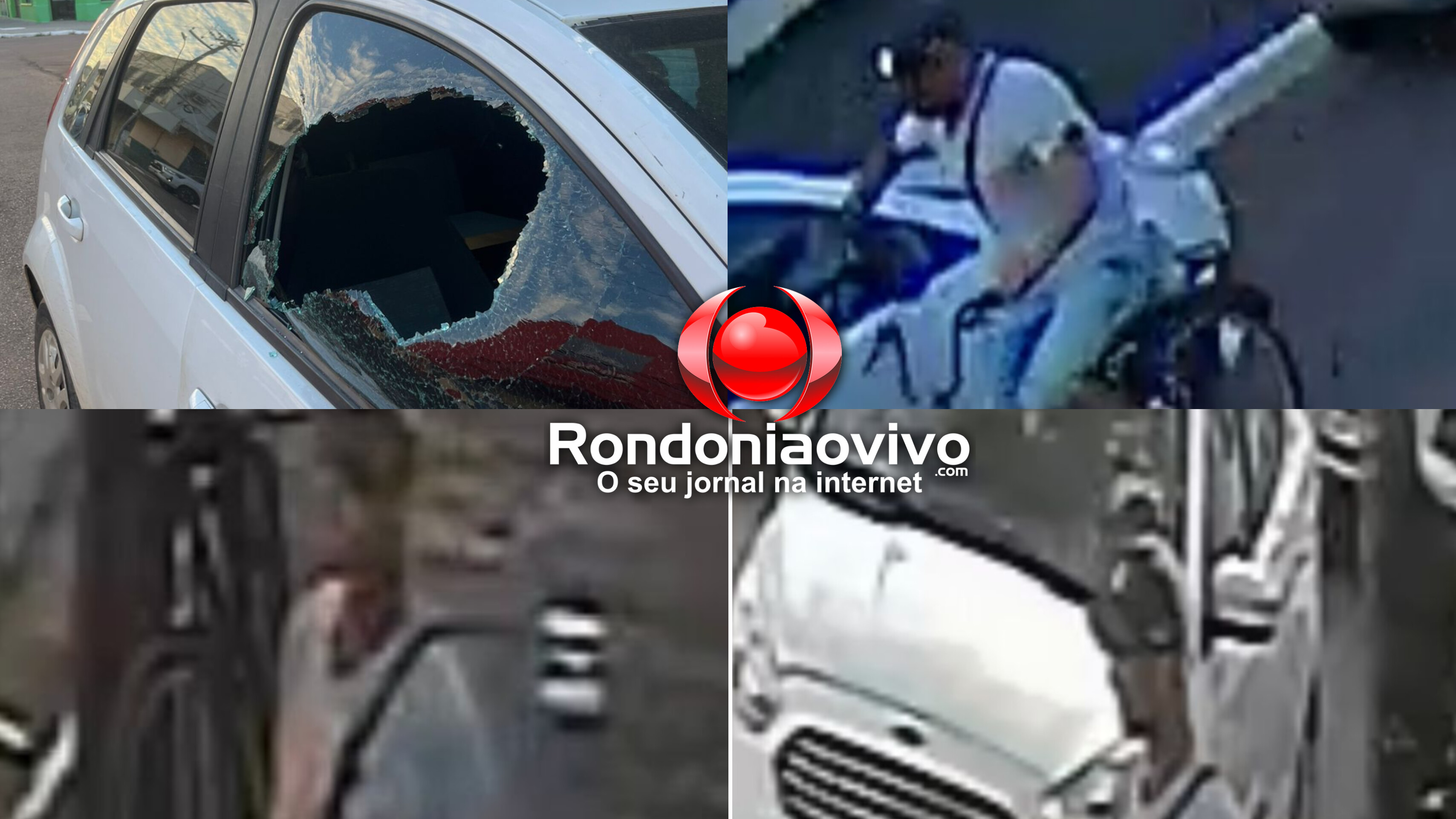 VÍDEO: Flanelinha quebra vidro de carro e furta tablet de criança em avenida ​