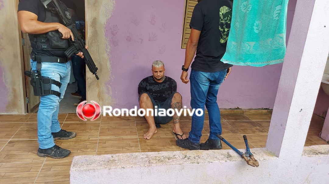 'MUQUINHA': Polícia Civil prende criminoso que manteve família refém em roubo de S10