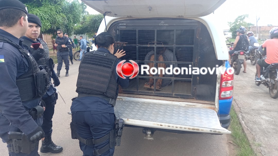 VÍDEO: Adolescentes roubam mulher e são detidos após perseguição no Centro