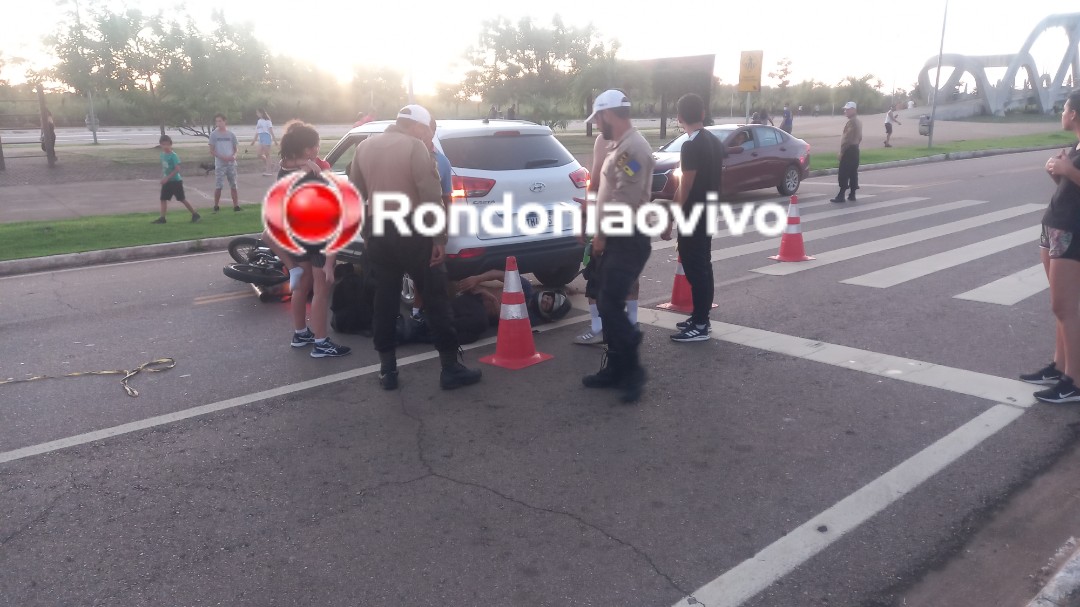 ASSISTA: Grave acidente envolvendo vigilante no Espaço Alternativo