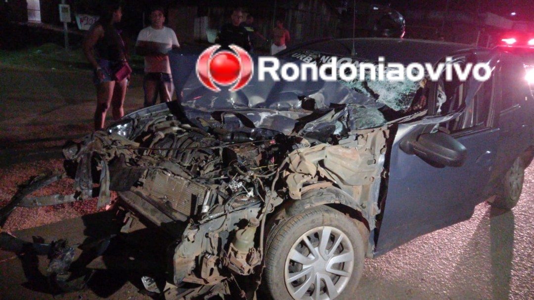 EMBRIAGADO: Veículo de motorista de aplicativo bate na traseira de caminhão guincho