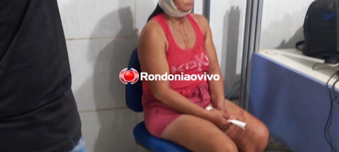 SEM PIEDADE: Mãe é socorrida para a UPA após ser agredida pelo filho a pedradas