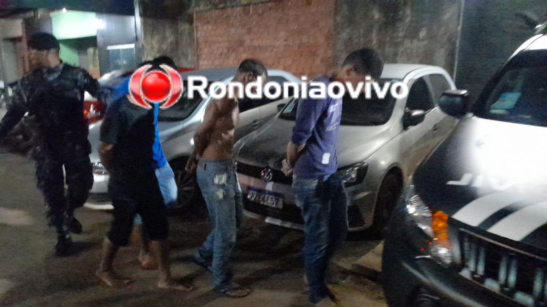 ORGULHO DO MADEIRA: Quadrilha é presa em condomínio com arma, drogas e rádio da PM