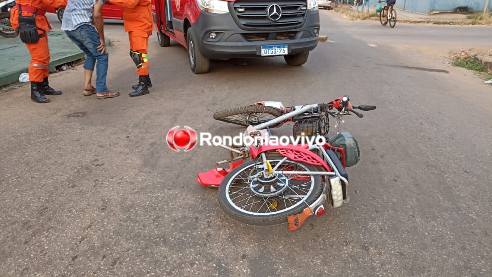 OMISSÃO: Idoso é atropelado e motociclista foge sem prestar socorro 
