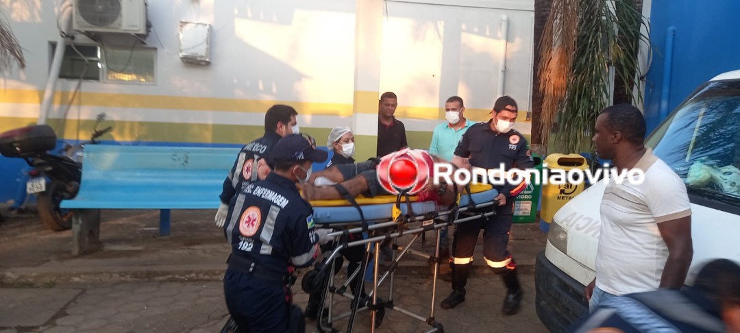 GRAVÍSSIMO: Trabalhador fica com as vísceras expostas após disco se soltar de lixadeira