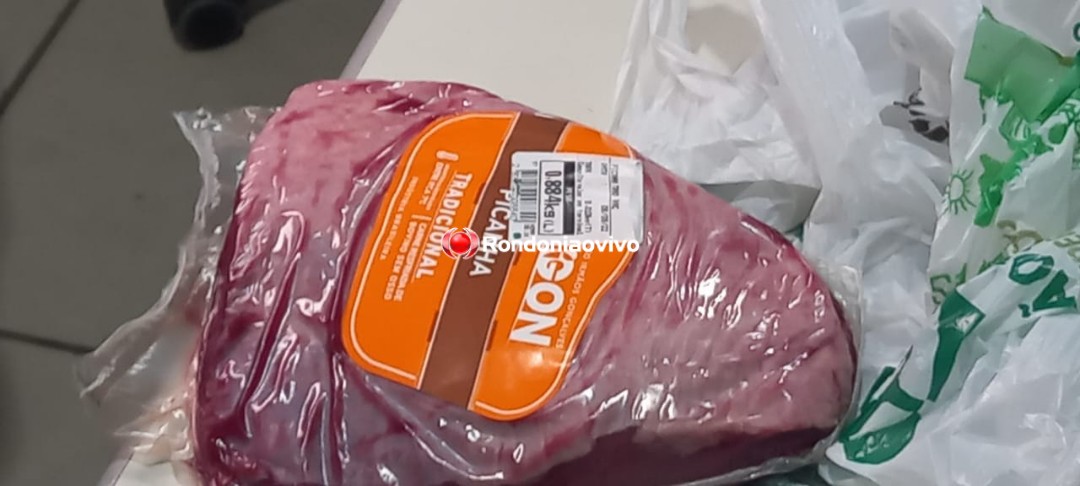 'INSISTENTE': Rapaz é preso mais uma vez furtando picanha no Irmãos Gonçalves na capital