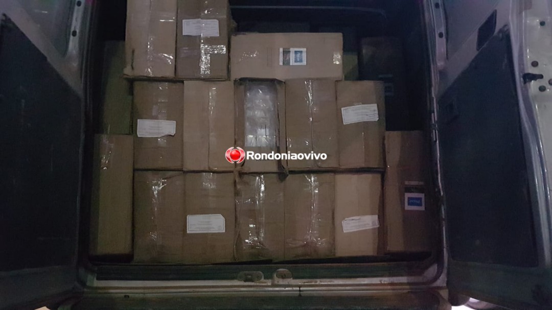 OPERAÇÃO HÓRUS: Agentes do Denarc prendem casal com 40 mil carteiras de cigarros na BR-364