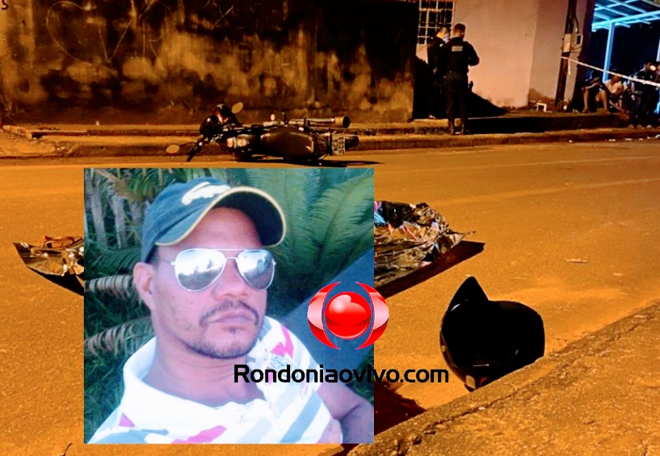 NA BALA: Motociclista é assassinado com dois tiros no meio da rua