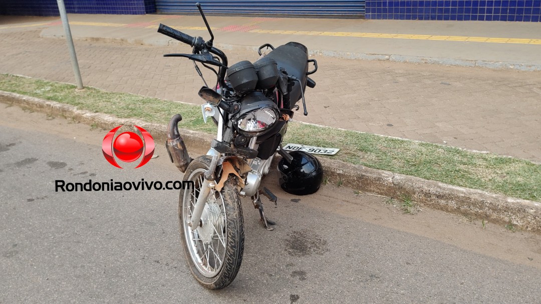 ASSISTA: Motorista foge após deixar motociclista em estado grave