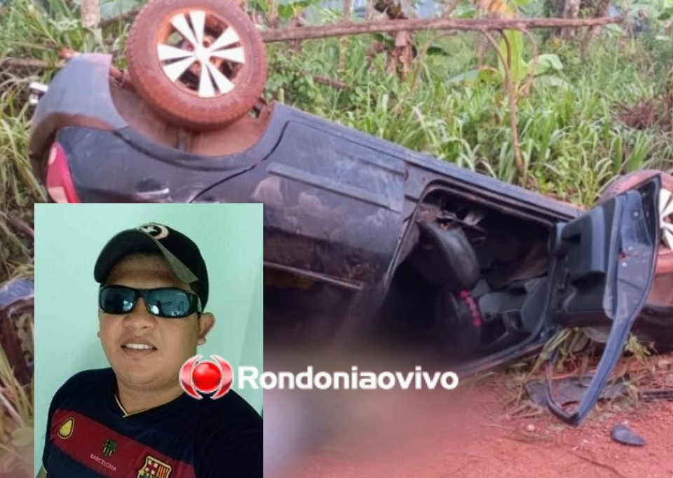 TRAGÉDIA: Homem morre após capotamento de Celta na Estrada da Penal 