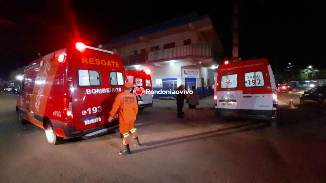 ACIDENTE: Três pessoas ficam feridas após colisão entre motocicletas 