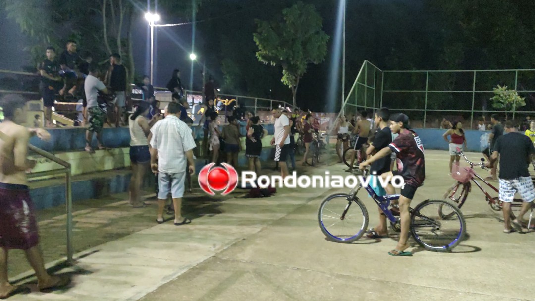 VÍDEO: Rapaz é assassinado a tiros em praça de Porto Velho