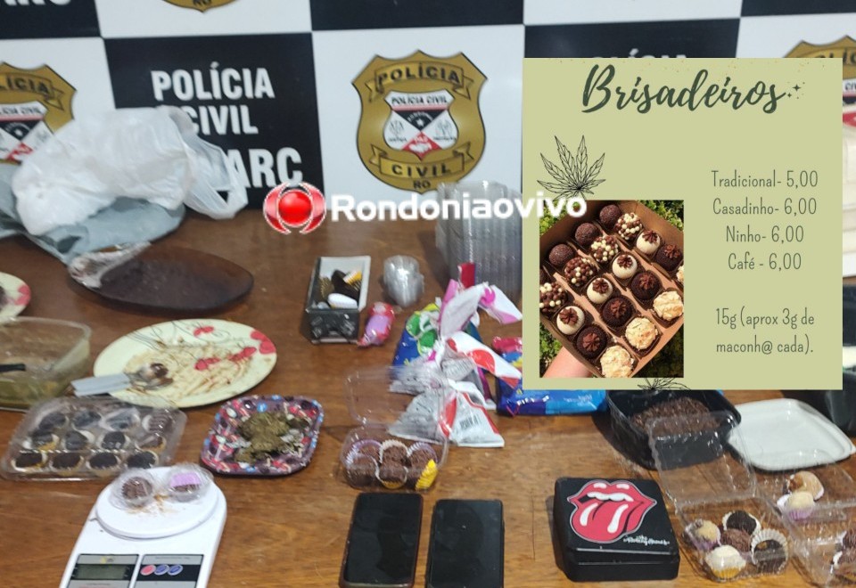 VÍDEO: Casal é preso vendendo 'Brisadeiro de maconha' na internet