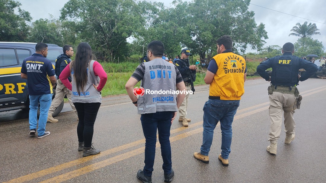 LIVRE: População libera BR-319 após acordo com Dnit em Porto Velho