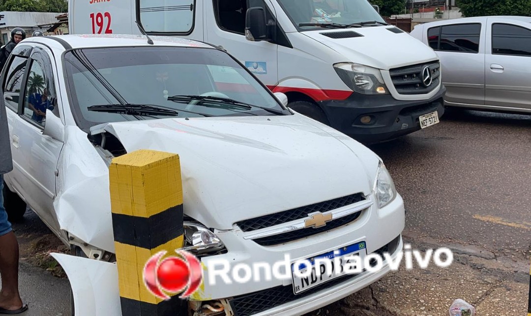 ASSISTA: Mulher fica lesionada após ser atropelada por carro na Calama