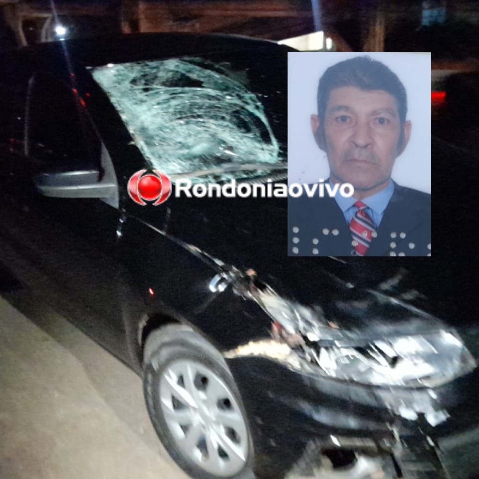TRÁGICO: Idoso morre atropelado por carro na BR-364 e outro fica em estado grave 