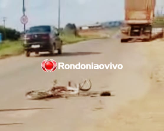 CARRETA ATROPELOU: Morre ciclista que teve as duas pernas amputadas em acidente na BR-364