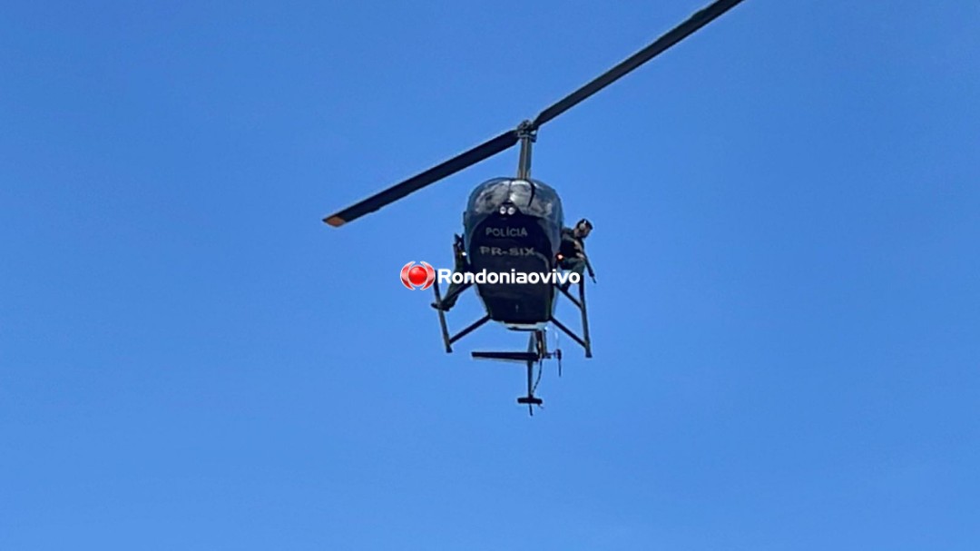 VEJA VÍDEO: Polícia faz cerco a criminosos que furtaram armas de delegado