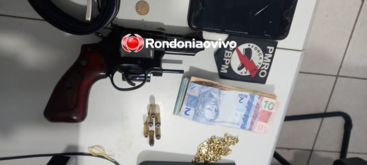 NO CENTRO: Empresário é preso com arma após denúncia que ia matar desafeto 