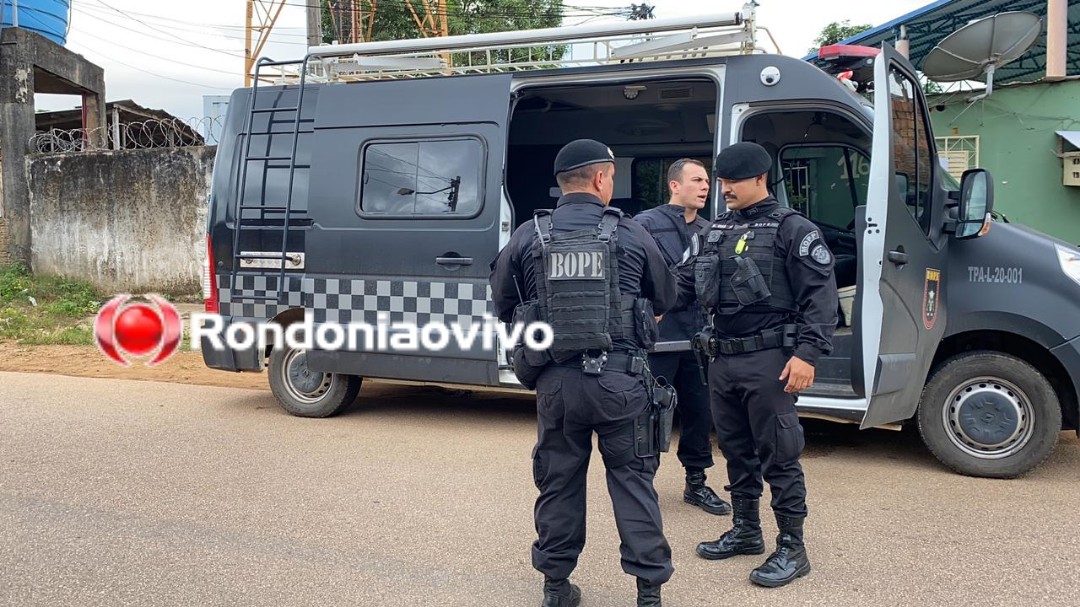 AO VIVO: BOPE faz retirada de explosivo encontrado por catador de materiais recicláveis 