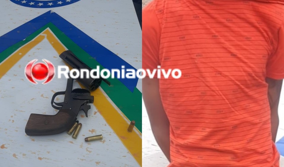 NA HORA: Adolescente é interceptado armado quando ia assaltar igreja próximo a condomínio