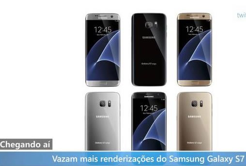 Novas imagens mostram que Samsung Galaxy S7 deve ter três opções de cor