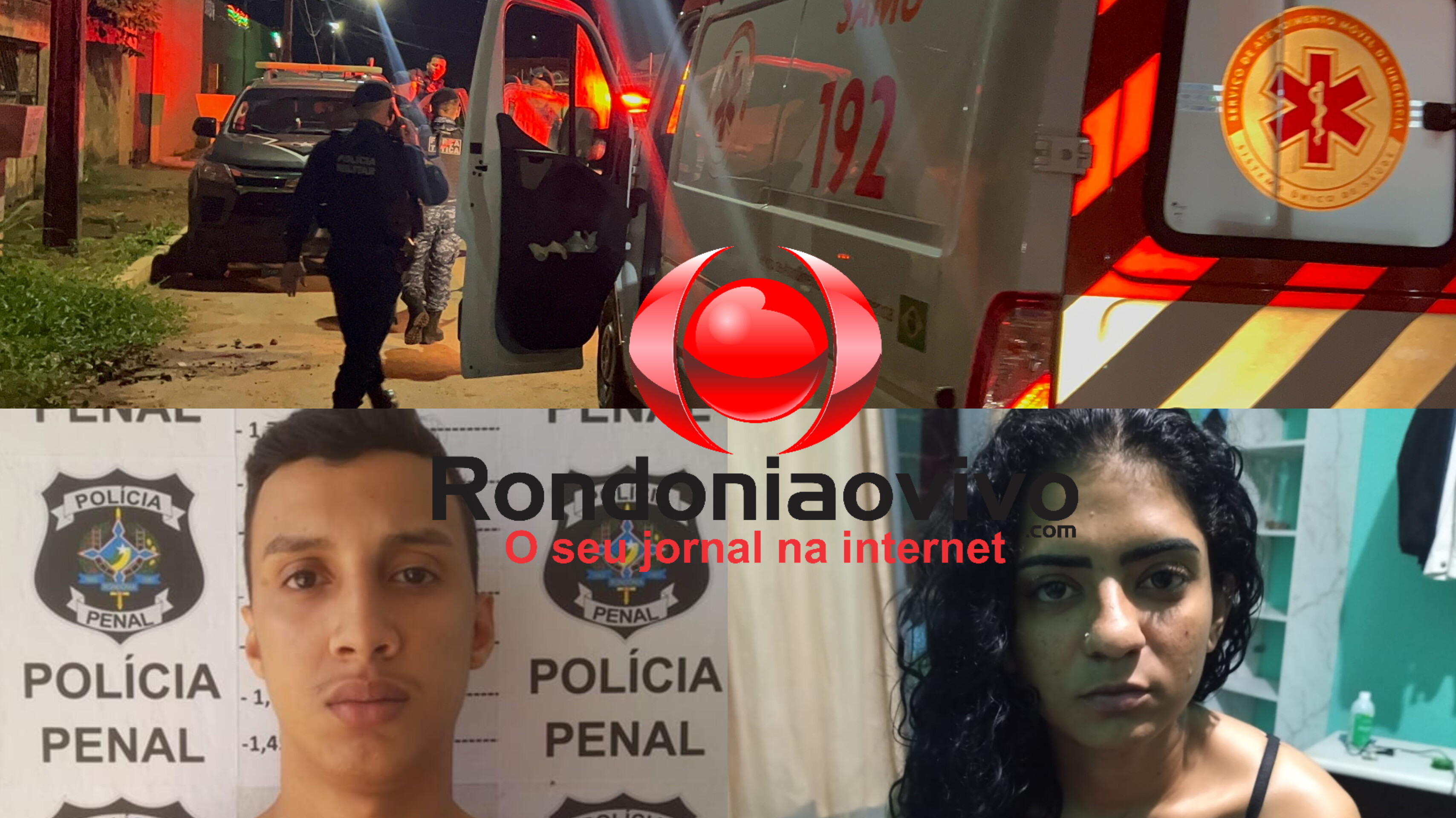 ONDA DE ROUBOS: Foragido é baleado após troca de tiros com o BOPE; Mulher foi presa