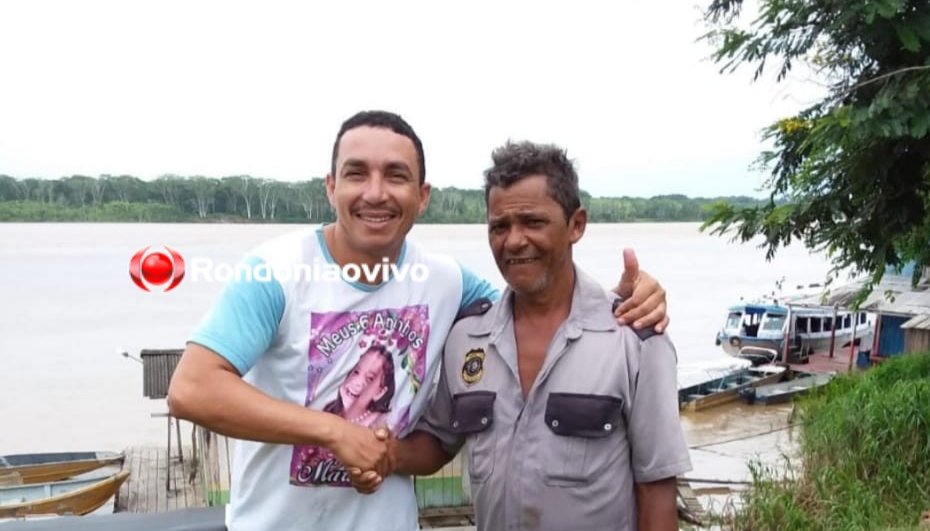 HEROÍSMO: Cabo da PM salva a vida de ribeirinho vítima de naufrágio no rio Madeira