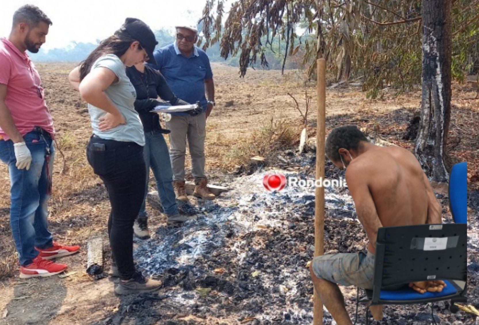 ESCLARECIDO: Homicídios prende acusado de carbonizar corpo de colega em fogueira