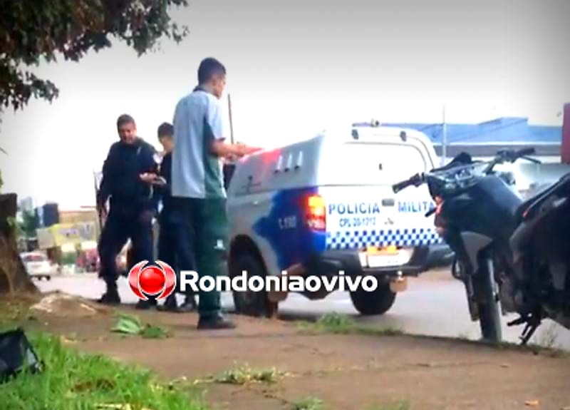 PERIGO: Motociclista é atingido por linha com cerol na Avenida Jorge Teixeira