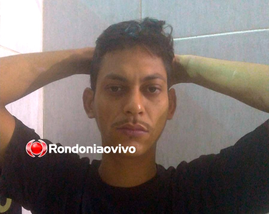 ASSALTO FRUSTRADO: Policia faz cerco e prende acusado de invadir residência para roubar