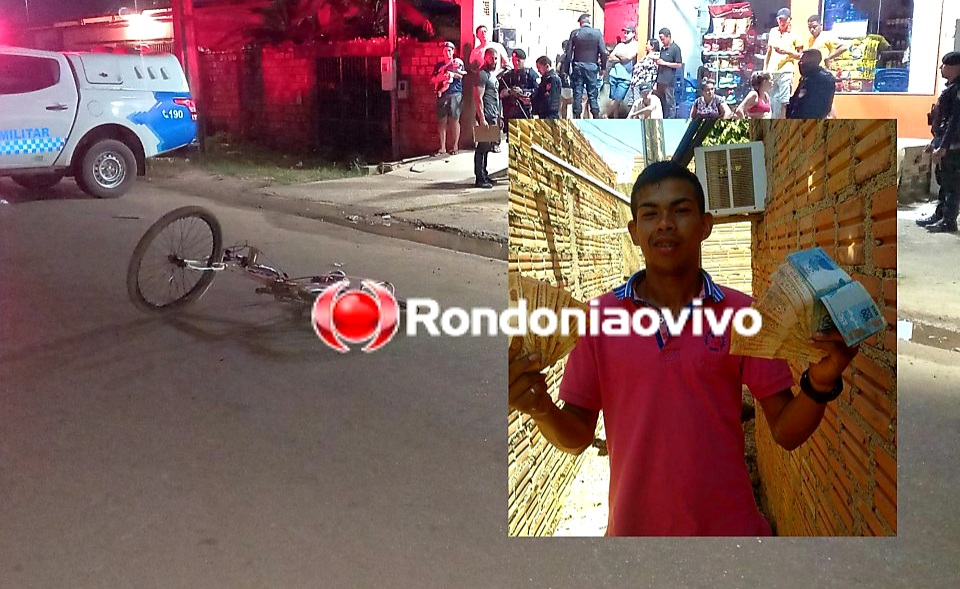 NOITE VIOLENTA: Ciclista é assassinado com vários tiros na zona Leste