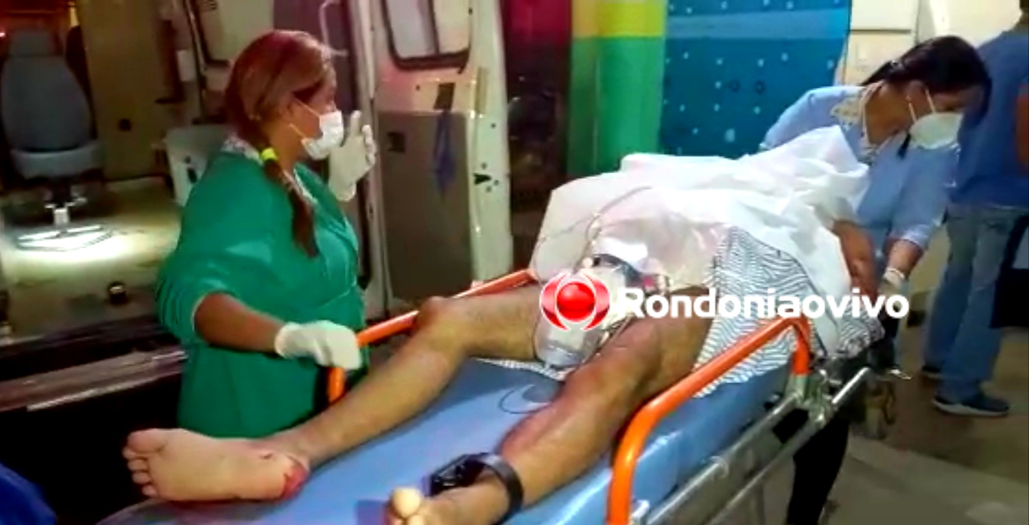 VIOLÊNCIA: Ataque a tiros em condomínio deixa apenado baleado