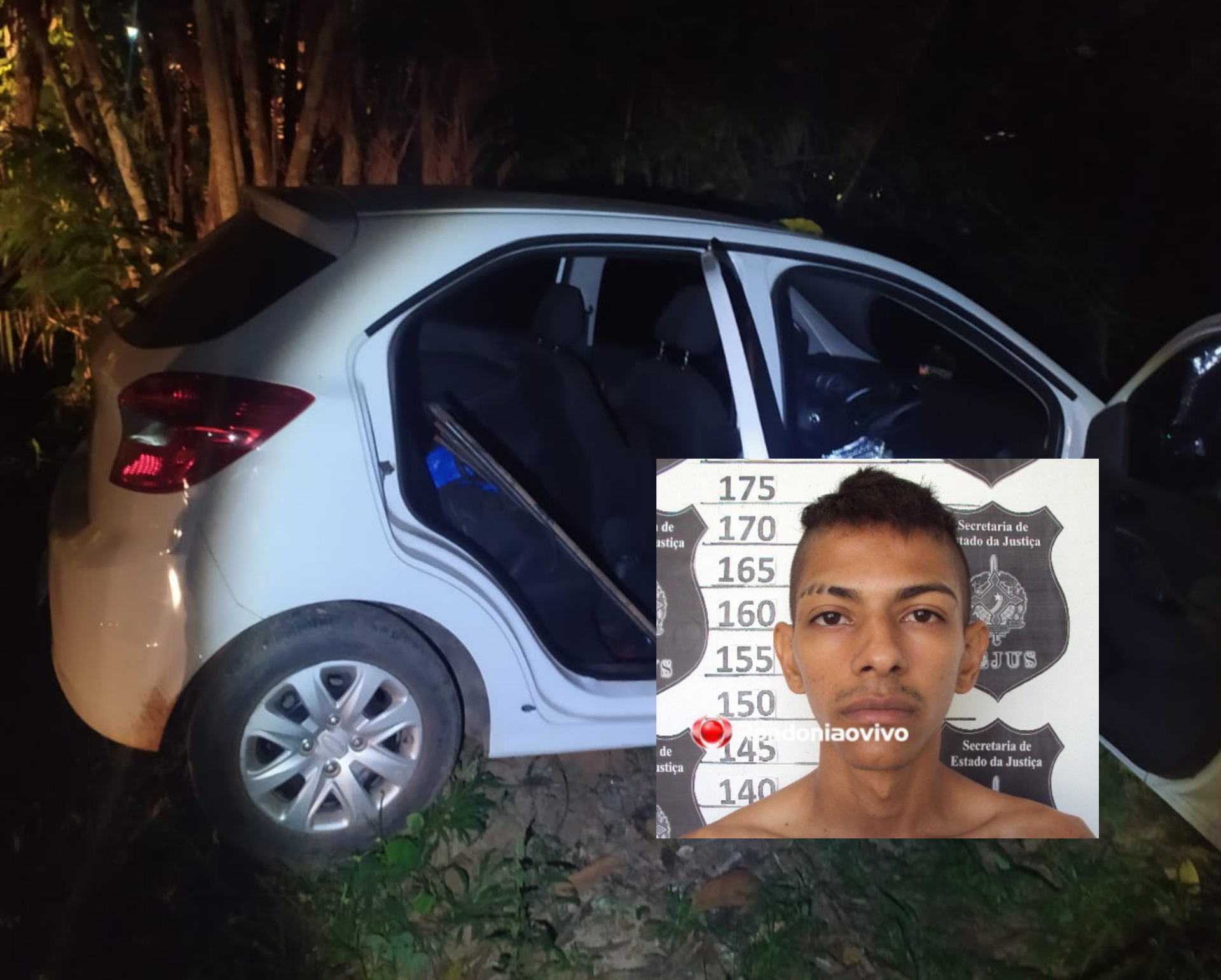 NO SICOOB: Perseguição e tiroteio acaba com ladrão de banco preso em Porto Velho