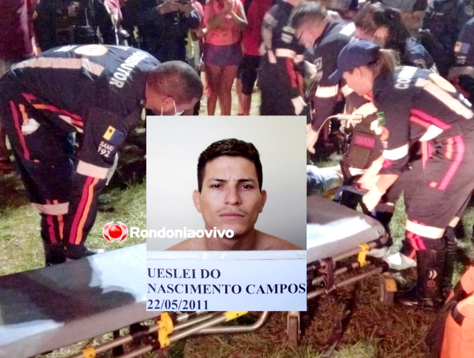 VÍDEO: Homem é baleado em campo de futebol na zona Leste